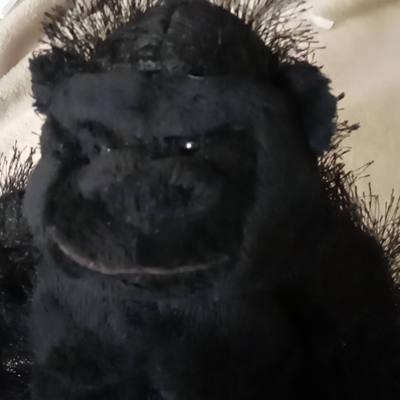 🌺Ganz Webkinz Black Plush "Gorilla"~HM040~No Code - Picture 7 of 9